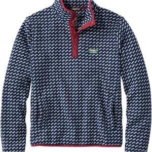 L.L. Bean Navy and Red Pullover (unisex)